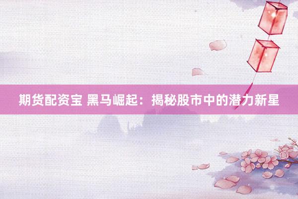 期货配资宝 黑马崛起：揭秘股市中的潜力新星