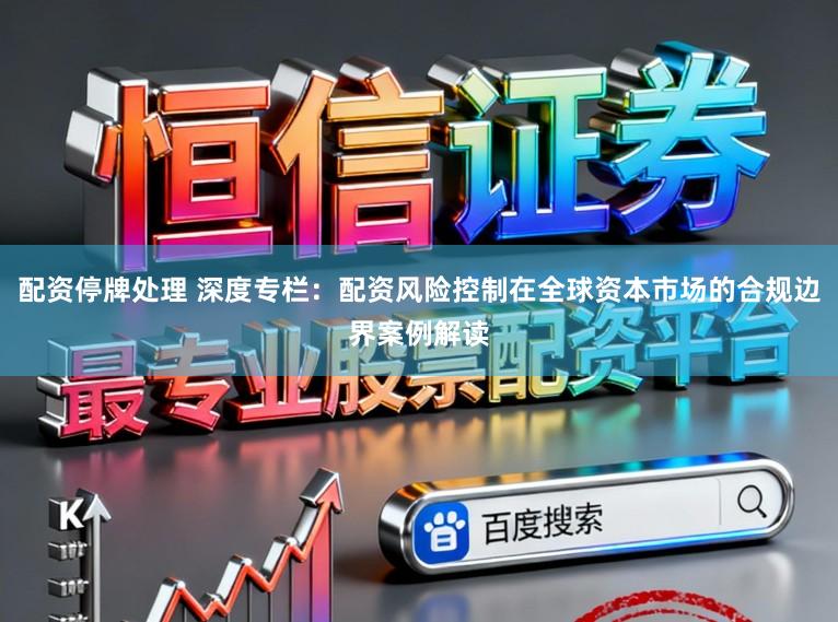 配资停牌处理 深度专栏：配资风险控制在全球资本市场的合规边界案例解读