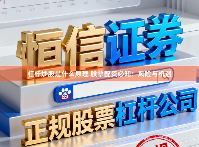 杠杆炒股是什么原理 股票配资必知：风险与机遇